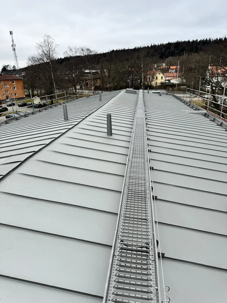 Bandtäckning kommunalhuset Skultorp